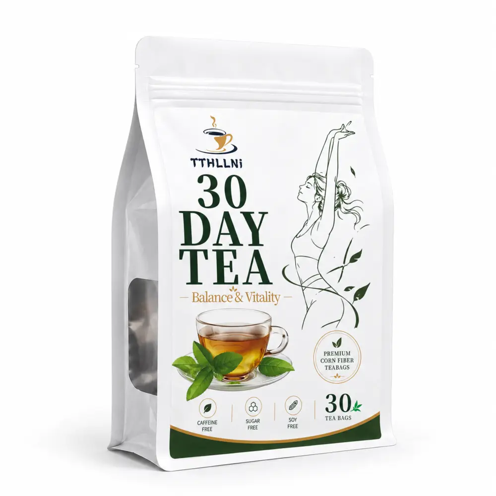 Front of TTHLLNI 30 Day Tea pouch